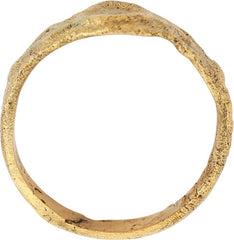 EUROPEAN BETROTHAL RING 16TH-17th CENTURY SIZE 5 1/4 - Fagan Arms