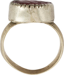 OTTOMAN WARRIOR’S RING, 19TH CENTURY, SIZE 9 ½ - Fagan Arms