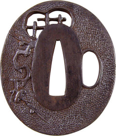 JAPANESE SWORD GUARD TSUBA
