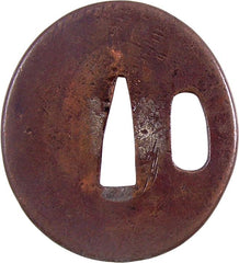 JAPANESE SWORD GUARD TSUBA, EDO PERIOD - Fagan Arms