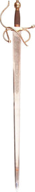 VINTAGE REPRODUCTION OF A 17TH CENTURY SPANISH BROADSWORD