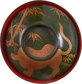 FINE JAPANESE LACQUER BOWL, OWAN. MEIJI PERIOD, BEFORE 1912