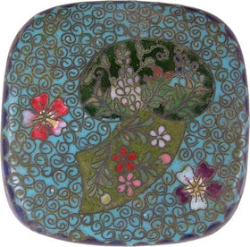 CHINESE CLOISENE ENAMEL BOX. 18TH-19TH CENTURY