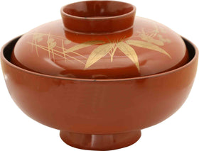 JAPANESE LACQUER BOWL OWAN