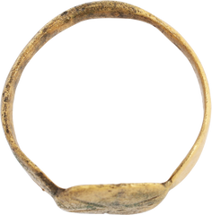 MEDIEVAL TALISMANIC OR OCCULT RING 10th-13th CENTURY SIZE 11 - Fagan Arms
