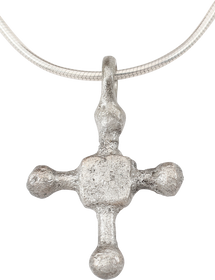 EUROPEAN CONVERT’S CROSS NECKLACE, 9th-10th CENTURY