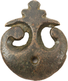 ROMAN LEGIONARY BRONZE CHAPE FROM A GLADIUS SCABBARD, C.100-300 AD