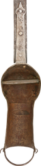 SCARCE INDIAN GAUNTLET SWORD PATA - Fagan Arms
