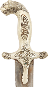 RARE 18TH CENTURY INDIAN (MYSORE) SHAMSHIR FROM THE CIRCLE OF TIPU SULTAN