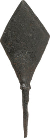 IRON ARROWHEAD FROM THE CRUSADES, 11th-12th CENTURY