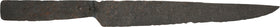 FINE LARGE CRUSADER’S SIDE KNIFE C.1250-1300