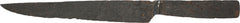FINE LARGE CRUSADER’S SIDE KNIFE C.1250-1300 - Fagan Arms