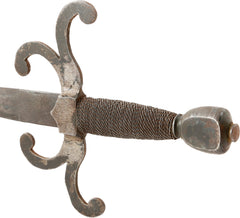 VINTAGE TO ANTIQUE COPY OF A EUROPEAN BROADSWORD OF ABOUT 1550 - Fagan Arms