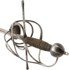 ITALIAN THREE BAR SWEPT HILTED RAPIER C.1600 - Fagan Arms