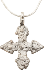 FINE MEDIEVAL EUROPEAN CROSS NECKLACE - Fagan Arms