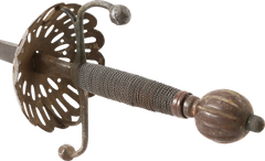 VICTORIAN COPY OF A EUROPEAN CUP HILTED RAPIER OF 1650 - Fagan Arms