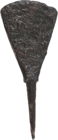 RARE VARIATION MONGOL ARROWHEAD C.1200 AD