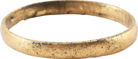 ANCIENT VIKING WEDDING RING C.850-1050 AD SIZE 8 3/4