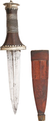 FINE SILVER MOUNTED SUDANESE DAGGER - Fagan Arms
