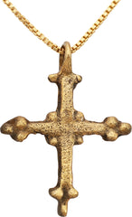FINE EARLY CHRISTIAN CROSS NECKLACE 9-11 CENTURY AD - Fagan Arms