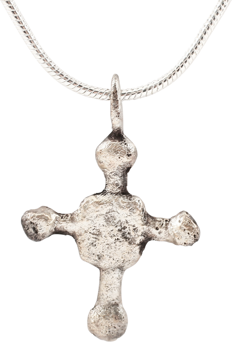 MEDIEVAL CHRISTIAN CROSS NECKLACE C.800-1000 AD - Fagan Arms