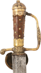 FRENCH HANGER C.1720-40 - Fagan Arms