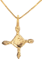 NORTHERN EUROPEAN CONVERT’S CROSS NECKLACE, 9th-10th CENTURY - Fagan Arms