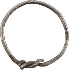 CELTIC SILVER RING C.400-100 BC - Fagan Arms