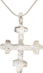 CRUSADER'S CROSS PENDANT NECKLACE, 11TH-13TH CENTURY - Fagan Arms