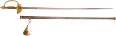 FRENCH M.1872 MEDICAL OFFICER’S SWORD - Fagan Arms