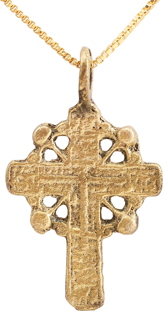 SUPERB EASTERN EUROPEAN CROSS NECKLACE, 17TH-18TH CENT - Fagan Arms