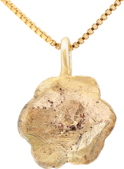 ROMAN WHEEL OF FORTUNE AMULET NECKLACE, 3RD-6TH CENTURY AD - Fagan Arms
