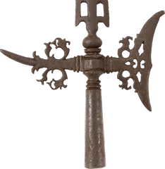 FINE EUROPEAN HALBERD HEAD C.1600-25 - Fagan Arms
