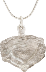 LARGE VIKING/SCANDINAVIAN HEART PENDANT NECKLACE, 11TH-12TH CENTURY AD - Fagan Arms