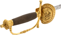 BRITISH COURT SWORD FOR A MEMBER OF THE ROYAL HOUSEHOLD, VICTORIAN PERIOD - Fagan Arms