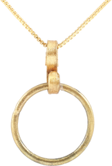 CELTIC PROSPERITY RING NECKLACE, C.400-100 BC - Fagan Arms