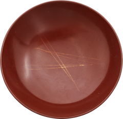 JAPANESE LACQUERED COVERED BOWL - Fagan Arms