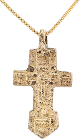 EUROPEAN CHRISTIAN CROSS, 17TH CENTURY AD