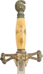 ANTIQUE KNIGHT’S TEMPLAR SWORD - Fagan Arms