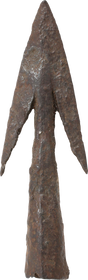 FINE AND RARE MEDIEVAL BROADHEAD ARROWHEAD FOR THE ENGLISH/WELSH LONGBOW
