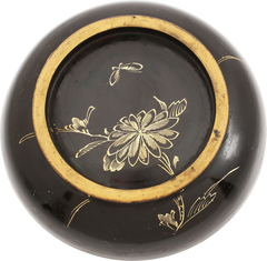 JAPANESE LACQUER BOWL, OWAN. MEIJI PERIOD, BEFORE 1912 - Fagan Arms