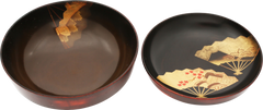 FINE JAPANESE LACQUERED BOWL, OWAN - Fagan Arms