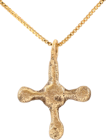 EUROPEAN CONVERT’S CROSS NECKLACE, 9th-10th CENTURY