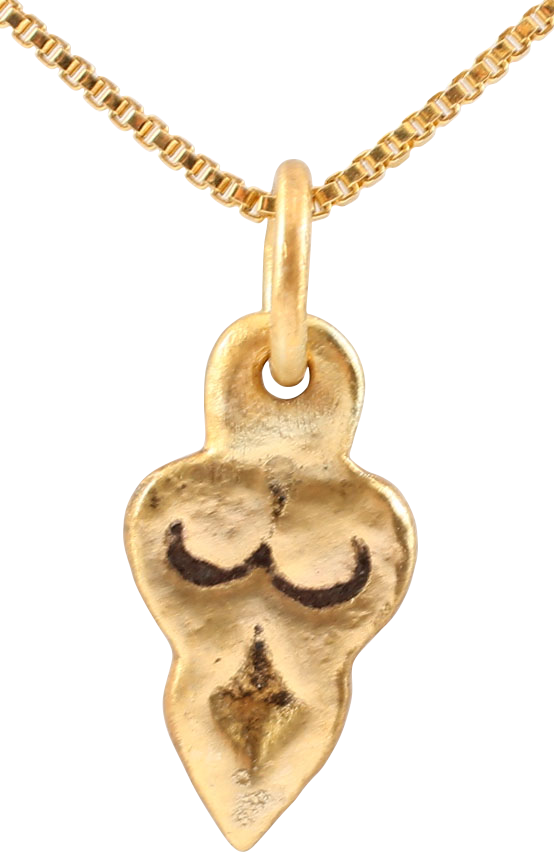 CLASSIC VIKING HEART PENDANT NECKLACE 9th-10th CENTURY AD - Fagan Arms