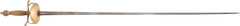 SPANISH OR ITALIAN DUELING RAPIER, EARLY 18th CENTURY - Fagan Arms