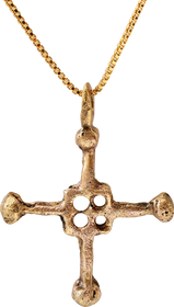 EUROPEAN CONVERT’S CROSS NECKLACE, 9th-10th CENTURY