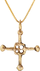 EUROPEAN CONVERT’S CROSS NECKLACE, 9th-10th CENTURY - Fagan Arms