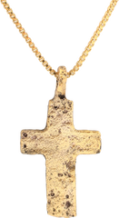 LATE MEDIEVAL EUROPEAN CHRISTIAN CROSS NECKLACE, 14TH-16TH CENTURY AD - Fagan Arms