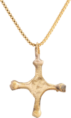 EUROPEAN CROSS NECKLACE, 9th-12th CENTURY - Fagan Arms