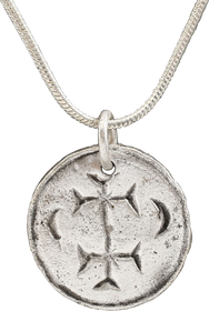 EUROPEAN CHRISTIAN PILGRIM’S BADGE, 14TH-15th CENTURY